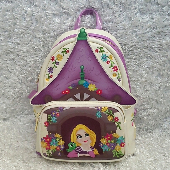 NWT Loungefly Tangled Rapunzel 10 year anniversary edition